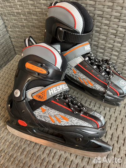Коньки hespeler раздвижные