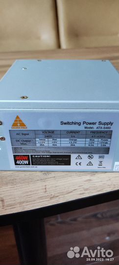 Блок питания 460w