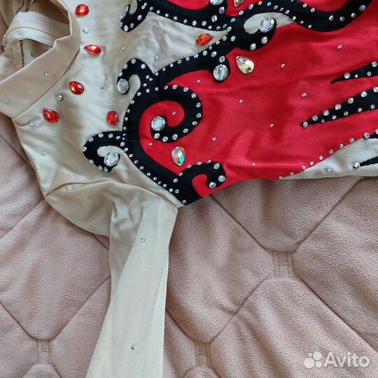 Купальник для спортивной аэробики рост 128 140