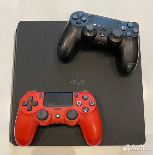Sony PlayStation 4 Slim 500 Gb, плюс игры