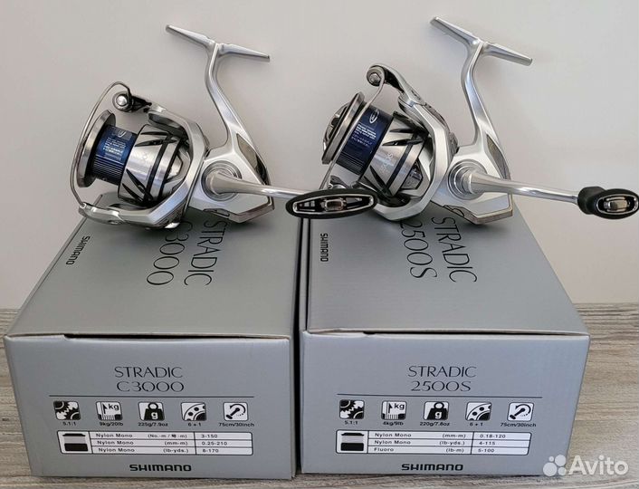 Катушка Shimano 23 Stradic 2500S C3000 4000