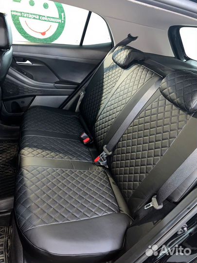 Авточехлы из экокожи для hyundai solaris