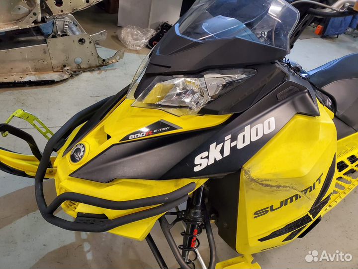 Разбор снегохода Ski-Doo Summit XM 163 T3