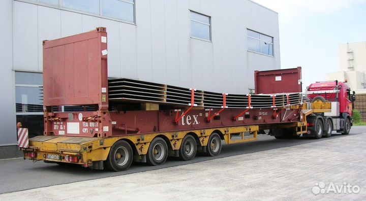 Перевозка негабаритных грузов трал