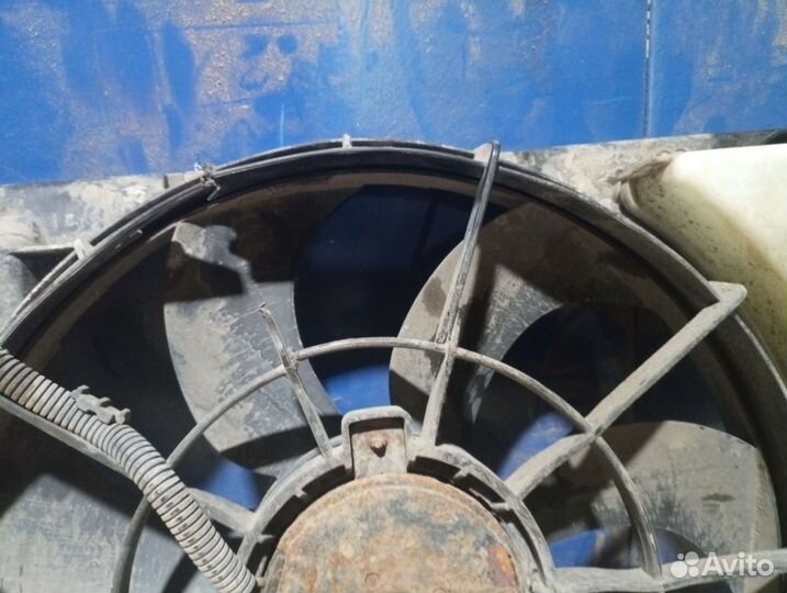 Вентилятор охлаждения Hyundai Solaris 1 с дефектом