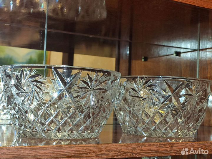 Ваза хрустальная конфетница