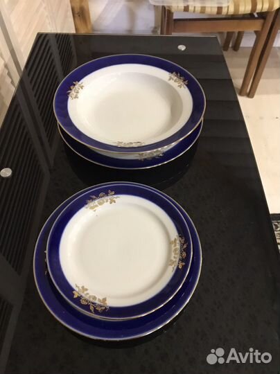 Столовый сервиз кобальт