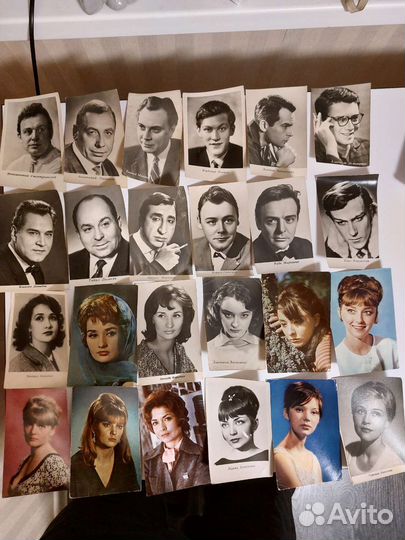 Фотографии актёров 50-70х годов
