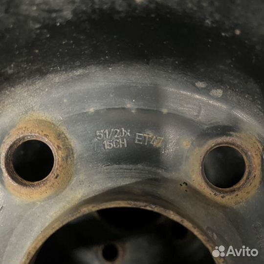 Штампованные диски r15 5x114.3 (комплект)