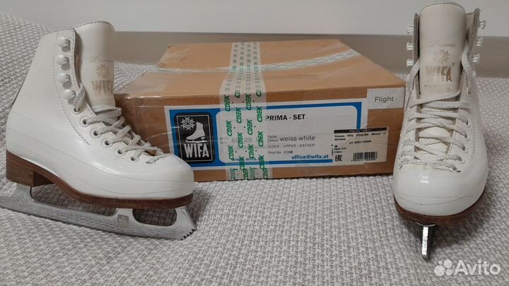 Фигурные коньки WiFA Prima Set, размер 29