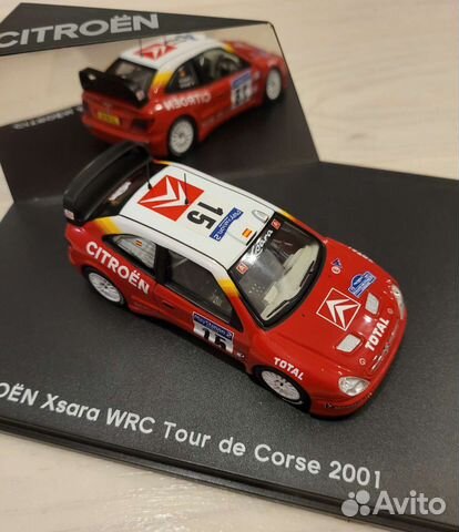 Модель Citroen Xsara WRC 2001 года