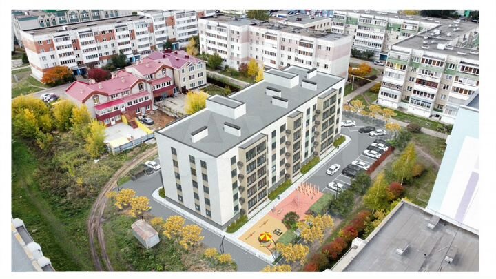 2-к. квартира, 49,3 м², 2/5 эт.