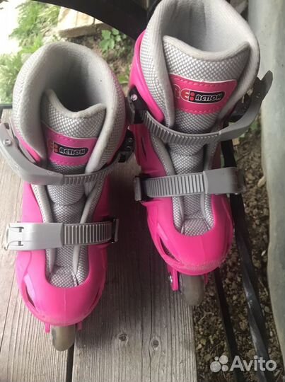 Раздвижные роликовые коньки детские Reaction rock