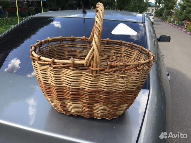 Корзинка плетенная для грибов купить в Омске | Хобби и отдых | Авито