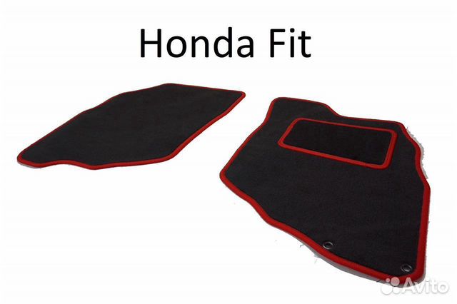 Коврики Honda Fit 1 ворсовые