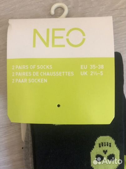 Носки adidas новые 35-38 р-р