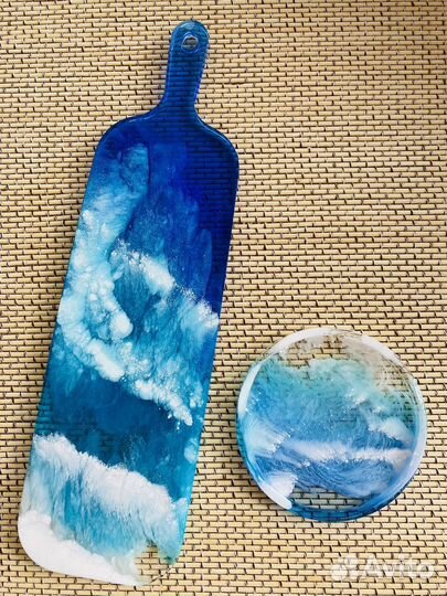 Тарелка декоративная+подставка 