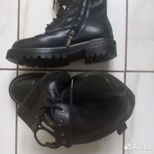 Ботинки натуральная кожа