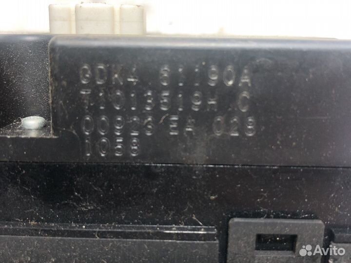 Блок управления климатом мазда 6