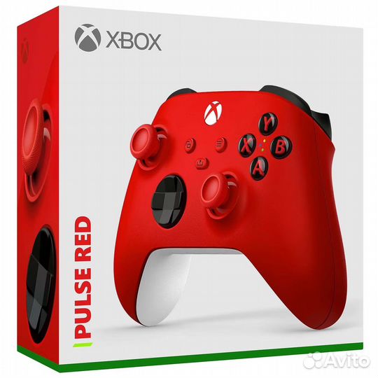 Новый геймпад Microsoft Xbox Series S/X (Pulse Red