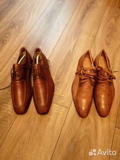 Мужские кожаные туфли 42