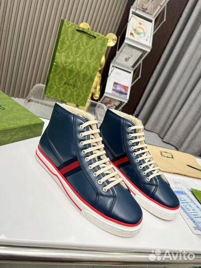 Кеды мужские зимние gucci