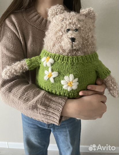 Вязаный мишка