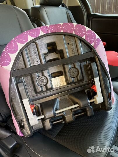 Автокресло с креплением изофикс (бустер)