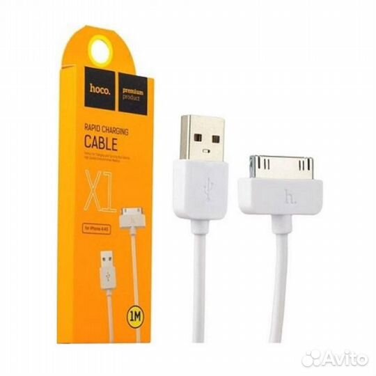 Новые Кабели USB для iPhone и iPad- 30pin 1м Hoco