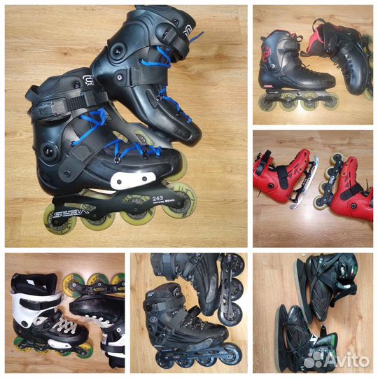 Ролики Seba р36, Fila nrk 40, Powerslide 40, Micro