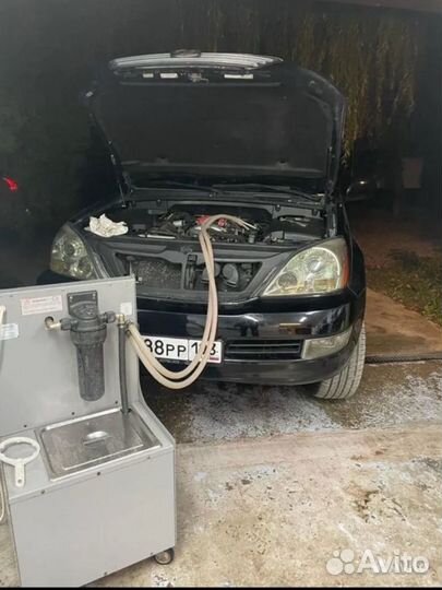 Промывка радиатора печки без снятия