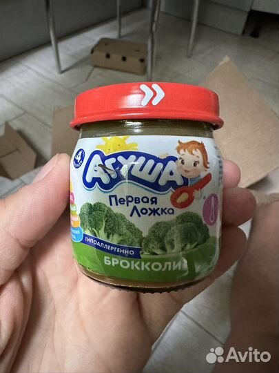 Овощное пюре агуша