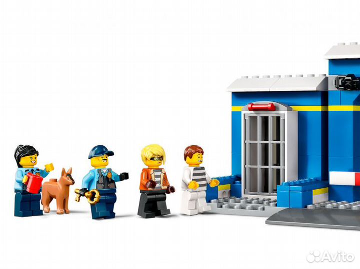 Lego City 60370 Побег из полицейского участка