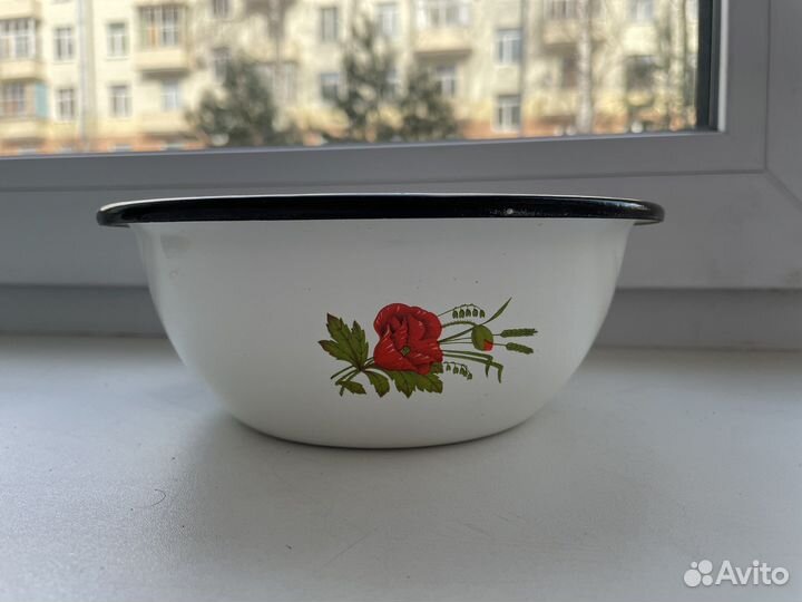 Таз эмалированный СССР