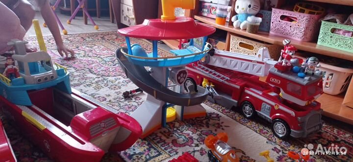 Игрушки щенячий патруль