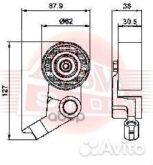 Ролик натяжной ремня грм tybp006 asva