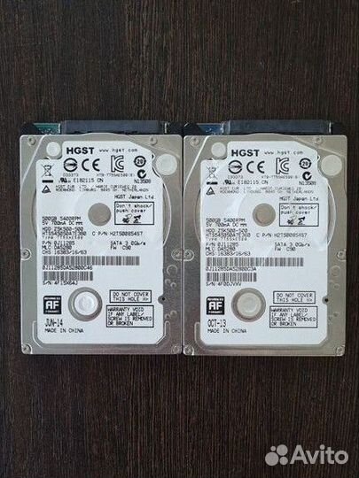 Жесткий диск HDD 6TB, 500GB