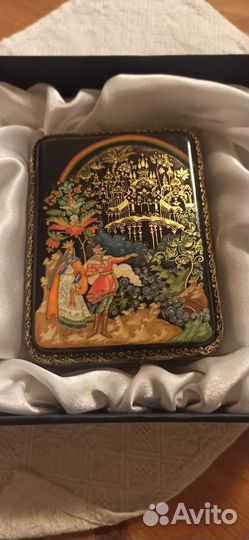 Палехская шкатулка