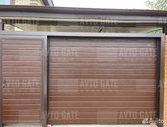 Секционные ворота