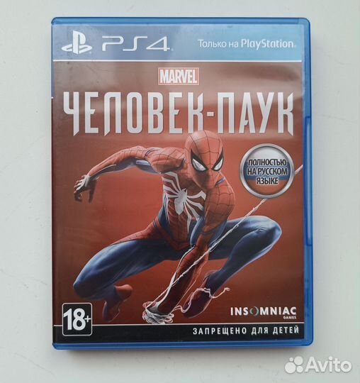 Игра на ps4 человек паук