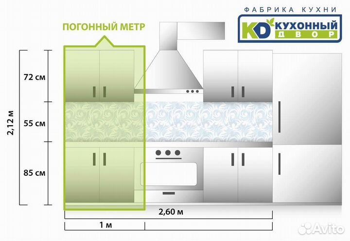 Кухни по индивидуальному заказу
