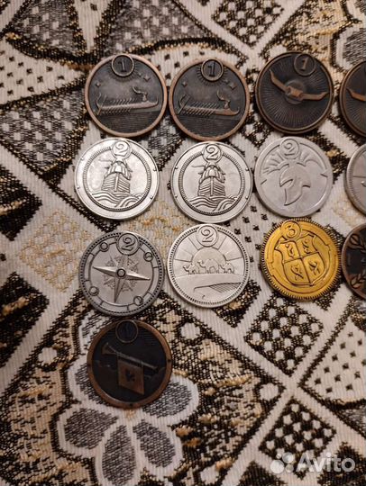 Монетки пятерочка Сокровища