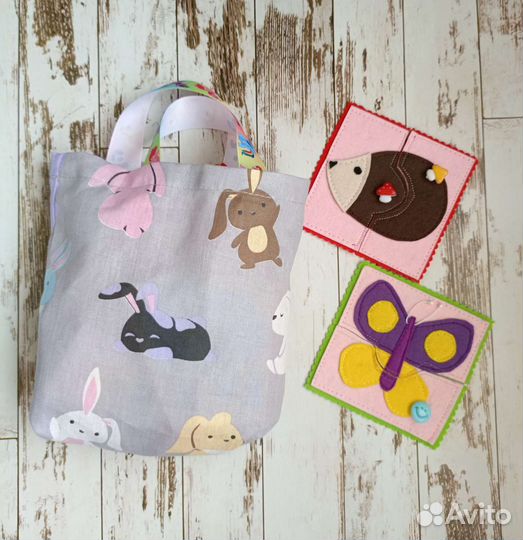 Пазлы из фетра, 1+
