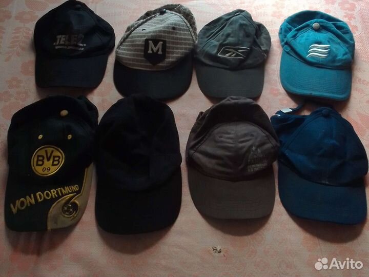 Кепки новые и б/у