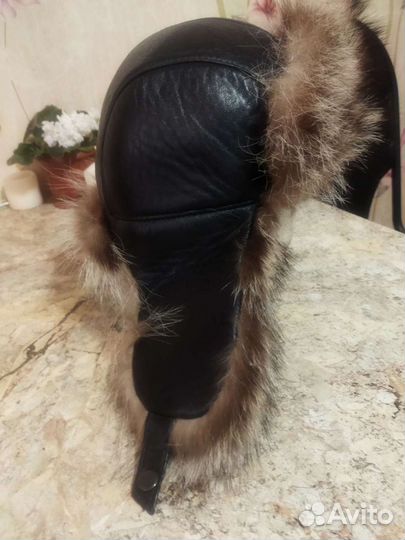 Мужская зимняя шапка ушанка