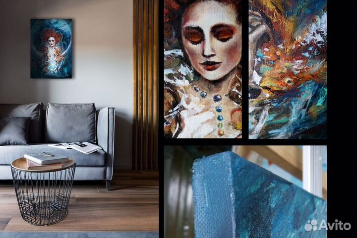 Картина маслом 50х80 