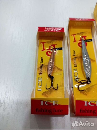Спиннинги зимнии LJ и блесна Lucky John (Salmo)