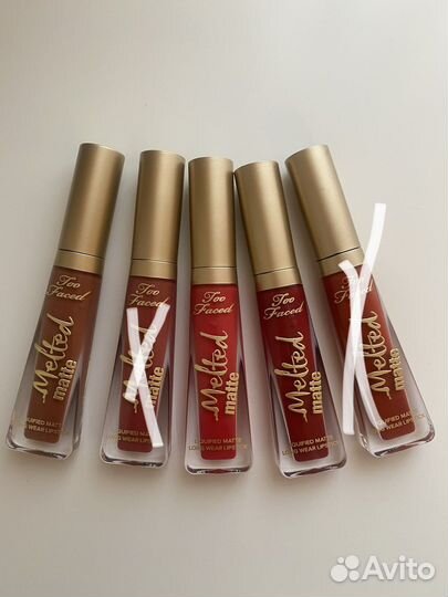 Блеск для губ too faced помада тинт