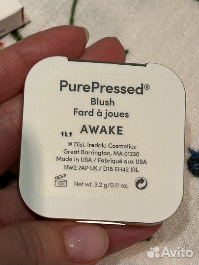 Румяна Jane Iredale Purepressed Blush