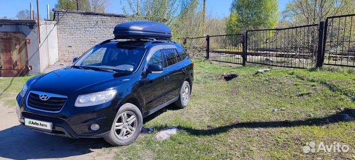 Hyundai Santa Fe 2.4 AT, 2011, 268 000 км